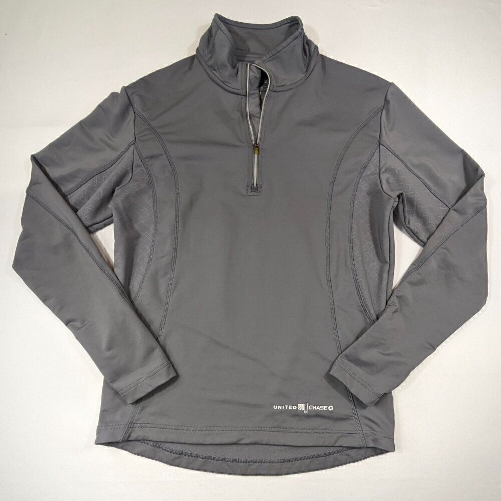 Elevate Sport 1/4 Zip Pullover Mens S Gray Athleisure Performance‎ Activewear